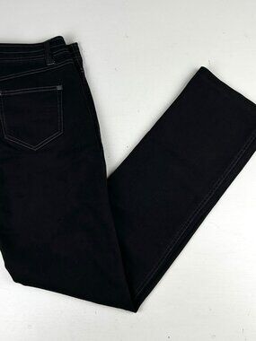 Kuhl Jeans Womens 8 Regular Black Stretch Denim Five Pocket Contrast Stitch